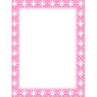Snowflake Unlined Stationery #4